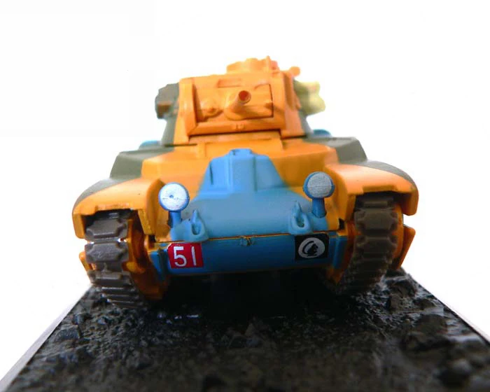 1: 72 Второй мировой войны британский MTD II пехотный Танк 1941 Готовая модель сплава