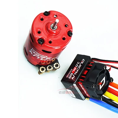 Hobbywing QuicRun 10BL60 60A сенсорные ESC 10,5 T 3650SD 3500KV сенсорный двигатель настройки карты для 1/10 1/12 drift F1 Багги Touring