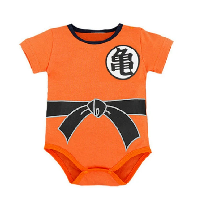 Ropa de Dragon Ball Z para bebé recién nacido, Pelele de Goku para niño y niña pequeña, ropa infantil manga larga, monos para _ - Mobile