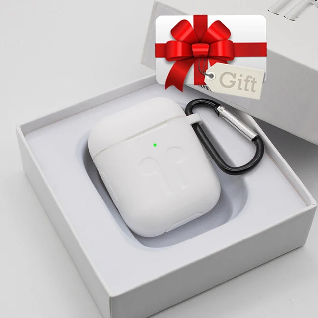 I50000 TWS беспроводные Bluetooth наушники Aire 2 спортивные стерео наушники вкладыши мини-гарнитура с зарядкой для всех смартфонов - Цвет: i50000-white-kits