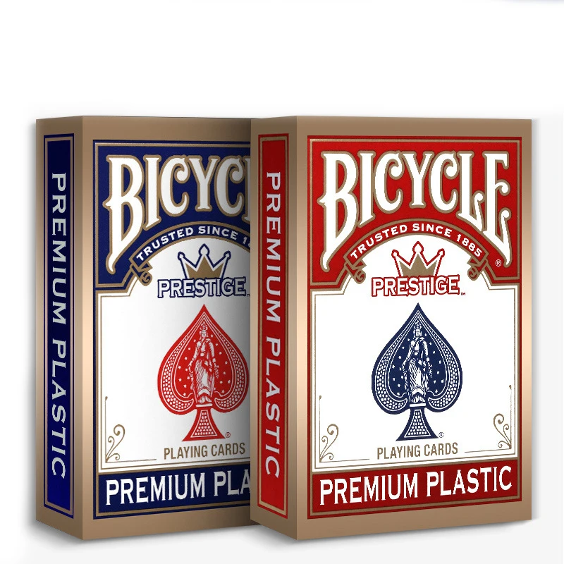 

1 deck BICYCLE Cards PREMIUM PLASTIC Playing Cards Regular Bicycle Deck Bridge Size Card Magic Trick Magic Props 88*58mm