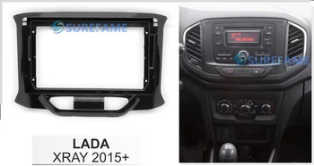 

9 inch Car Fascia Radio Panel for LADA XRAY 2015+ Dash Kit Install Facia Console Bezel 9inch Adapter Trim Plate Stereo Cover