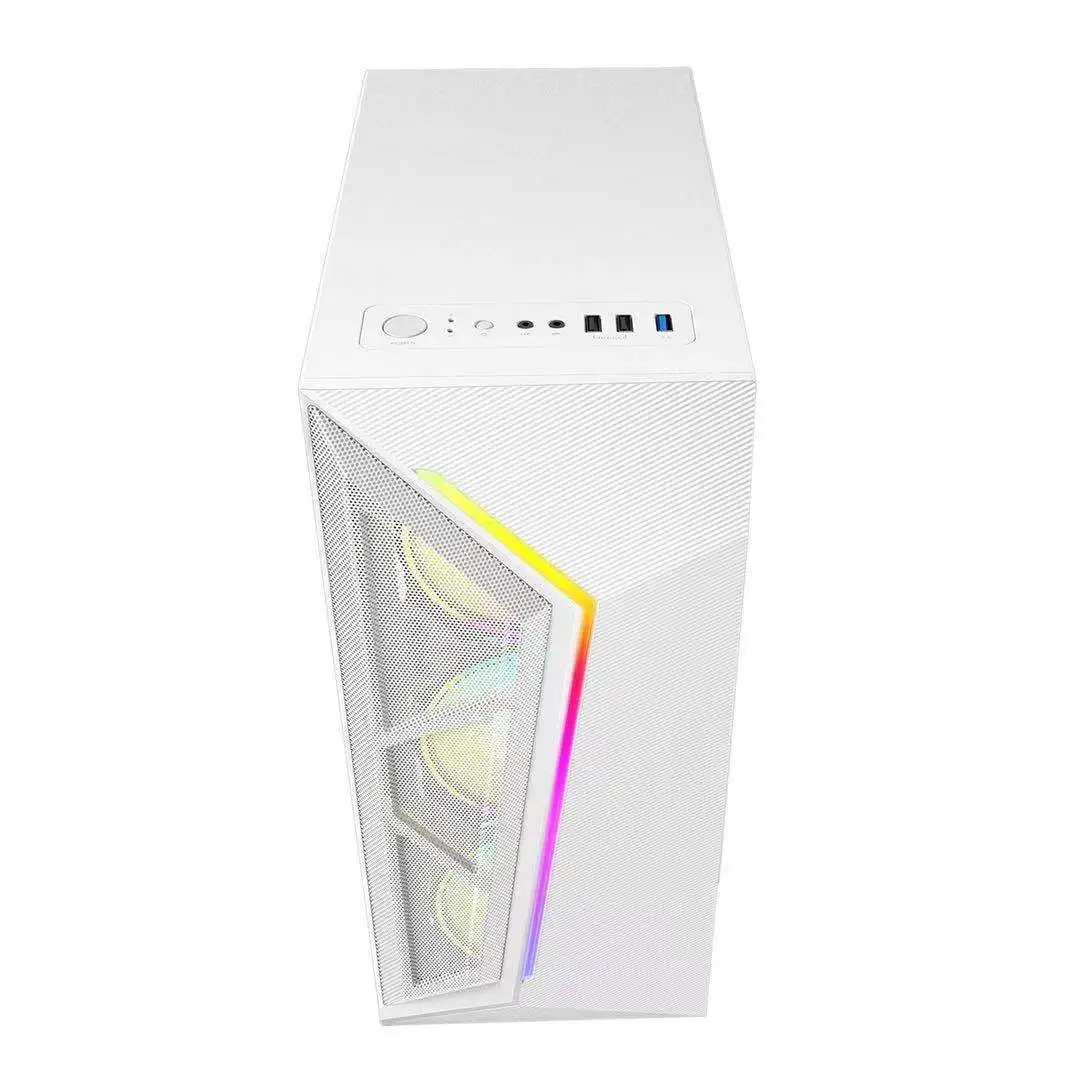 caso pequeno 4 pces rgb ventilador