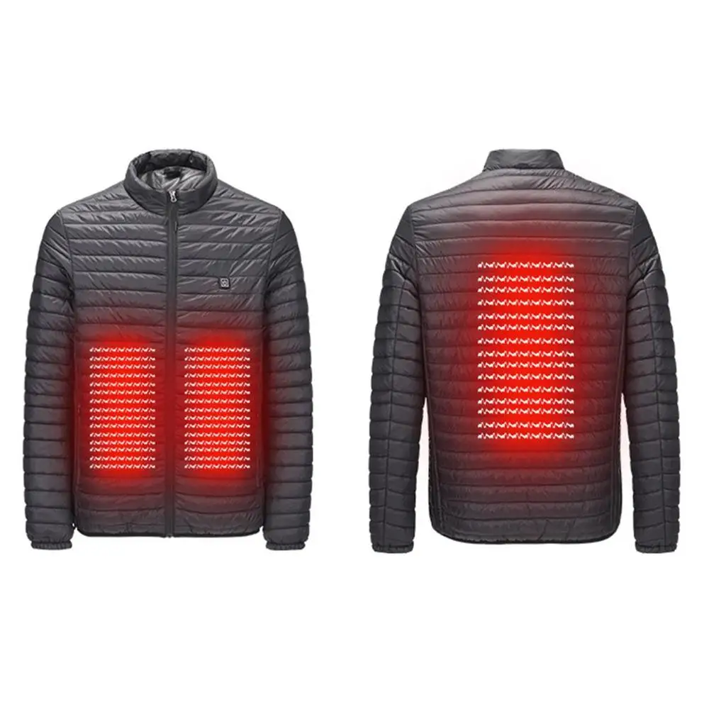 Осенняя и зимняя графеновая электрическая пуховая куртка Usb безопасность Интеллектуальная постоянная температура нагрева одежды можно стирать