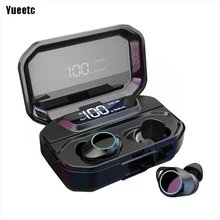 Yuetc X6 TWS Bluetooth наушники 5,0 спортивные беспроводные наушники bluetooth гарнитура с микрофоном для android iphone