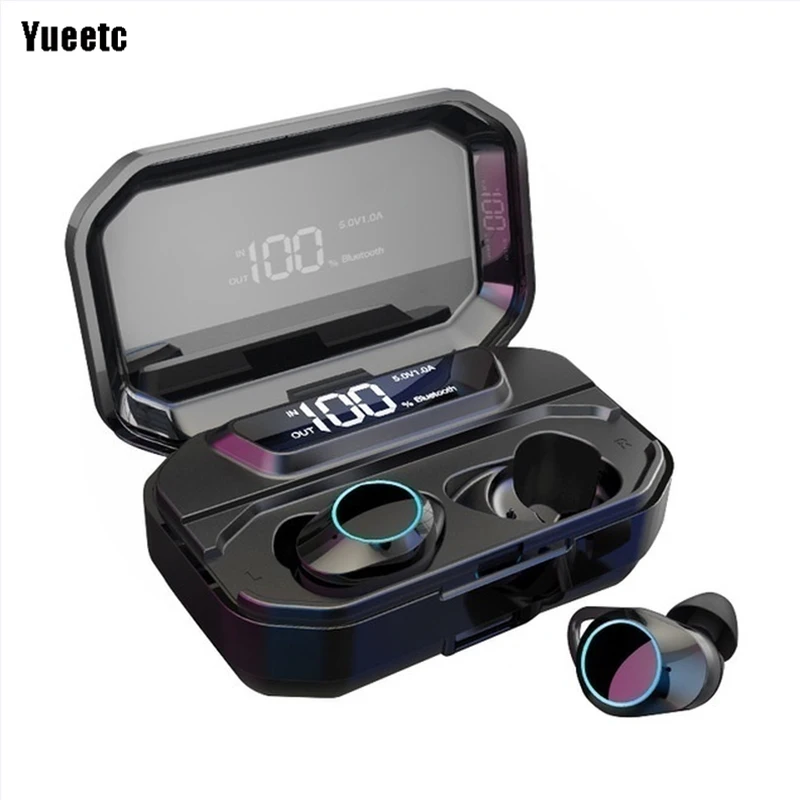

Yueetc X6 TWS Bluetooth Earphone 5.0 sport Wireless Headphone Earbuds bluetooth headset with microphone for android iphone