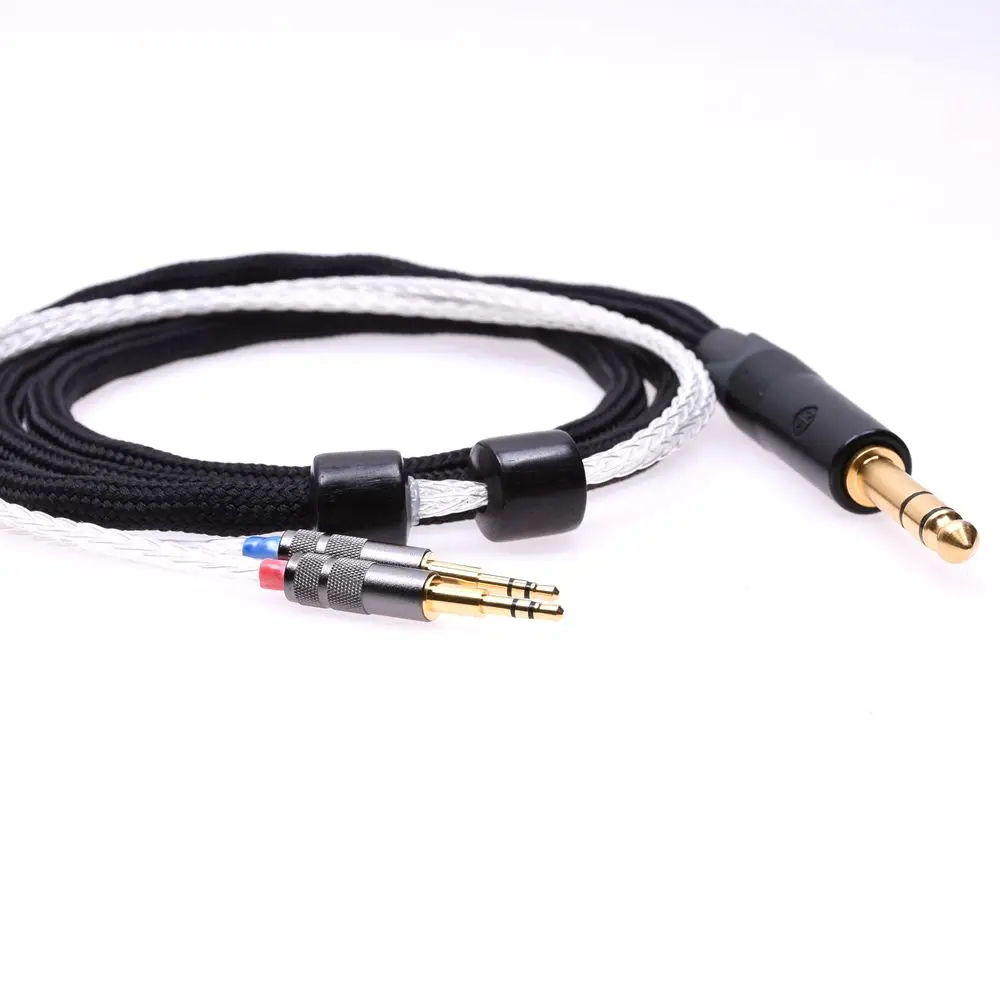 Черный 16 ядер 5N Pcocc кабель 2х2 5 мм для Hifiman HE1000 HE400S He400i HE560 Oppo HE X обновленный