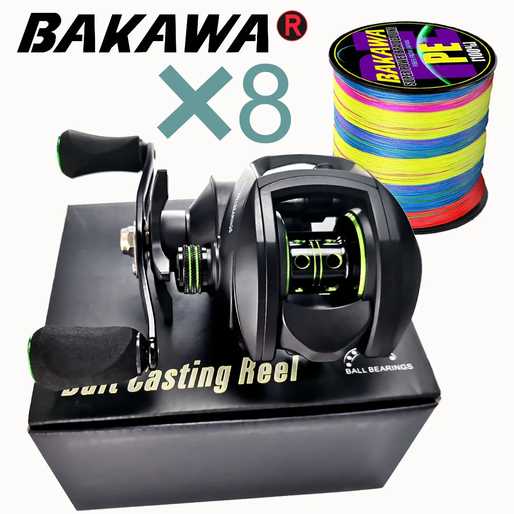 Baitcasting Reel Ultralight Fishing Saltwater High-Speed 8:1:1-Gear-Ratio Fresh 17 Magnetic-Brake-System