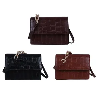 

Leather Messenger Bag Women Retro Fashion Solid Hot Selling Durable Simple Comfortable Women Casual Shoulder Handbag