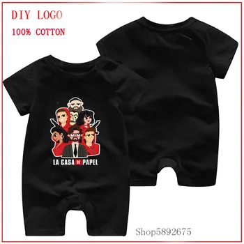 

100% cottons and comfortable clothesla casa de papel - bella ciao T-Shirt_waifu2x_art_noise3_scale_tta_1 new born baby rompers