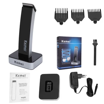 

Kemei -619 Men's Electric Hair Clippers Hair Waterproof Clippers Cordless Clippers Adult Razors Professional Haircut Machine