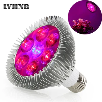 

Full Spectrum Led Grow Light 21W Red Blue Led Growing Lamp For Indoor Greenhouse Hydroponics Flowers Plants Vegetables E27 Bulbs