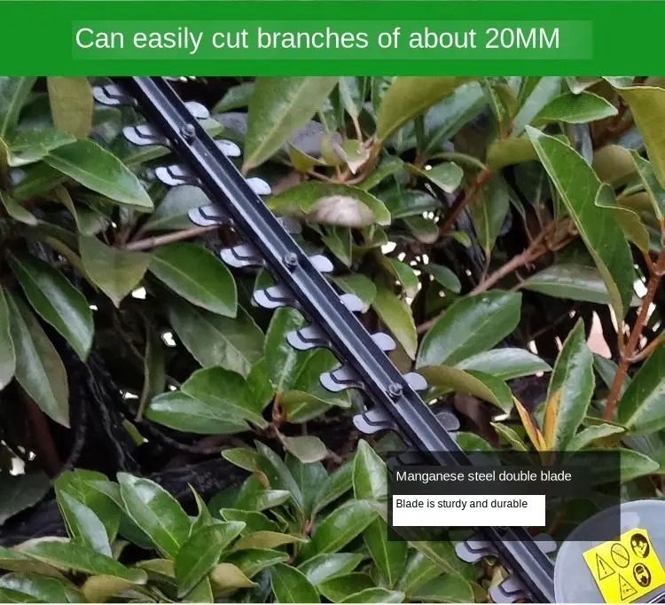 MCHD-600 Electric Hedge Trimmer High-quality Portable Hedge Trimmer Power Tools Garden Pruning Machine 220V 600W 1750r/min 56cm