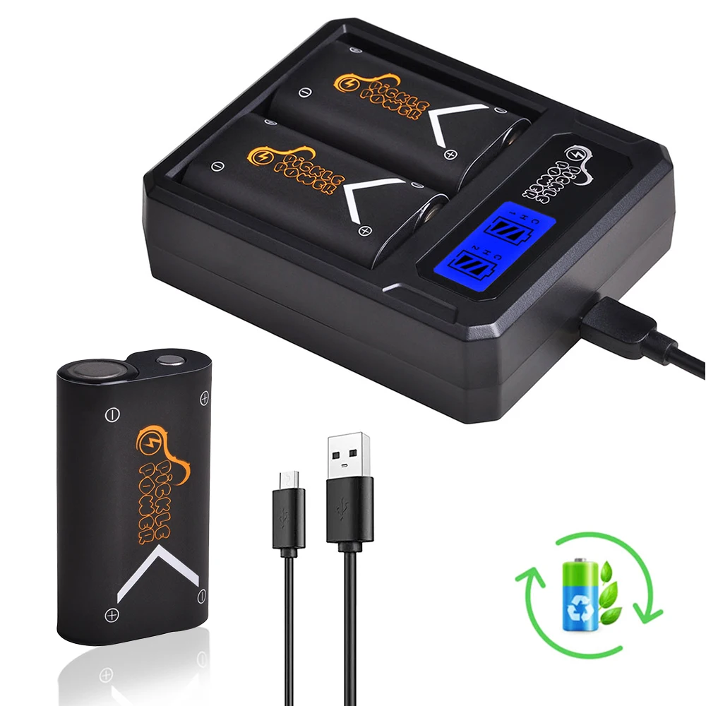 3Pcs 2500Mah Xbox One Battery Pack E Caricabatteria Set Per Xbox One/Xbox One S/Xbox One X/Xbox One Elite Controller Wireless