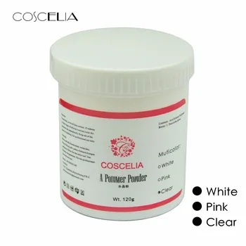 

Acrylic System Clear Pink White Acrylic Powder Nail Art Glitter Acrylic Powder Dust UV Gel Design Decoration Manicure Nail Art