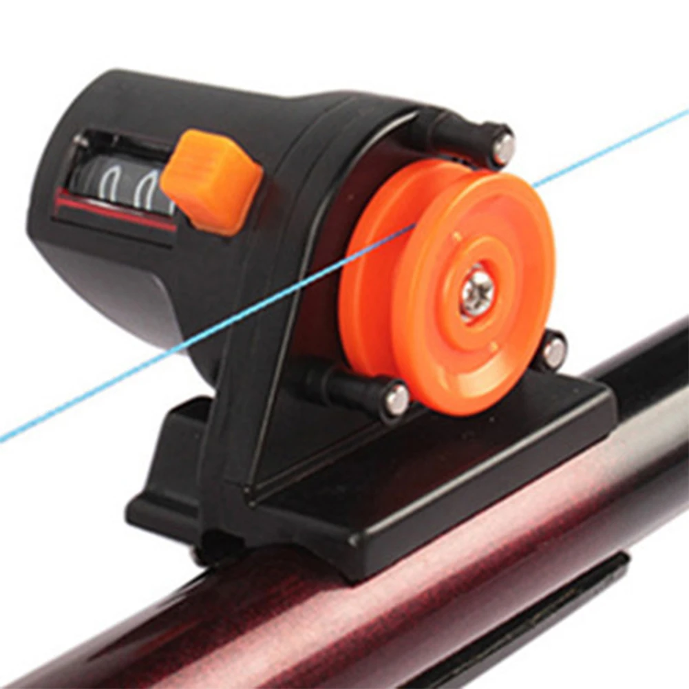 

0-999M 6cm Pesca Fishing Line Depth Finder Counter Fishing Tool Tackle Length Gauge Counter Fishing Tackle Tool