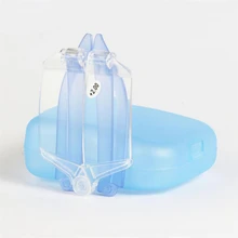 Интегрально Вращающийся складной ридер очки лупа ультра-тонкий портативный синий/серый/зеленый/розовый дальнозоркость очки с коробкой