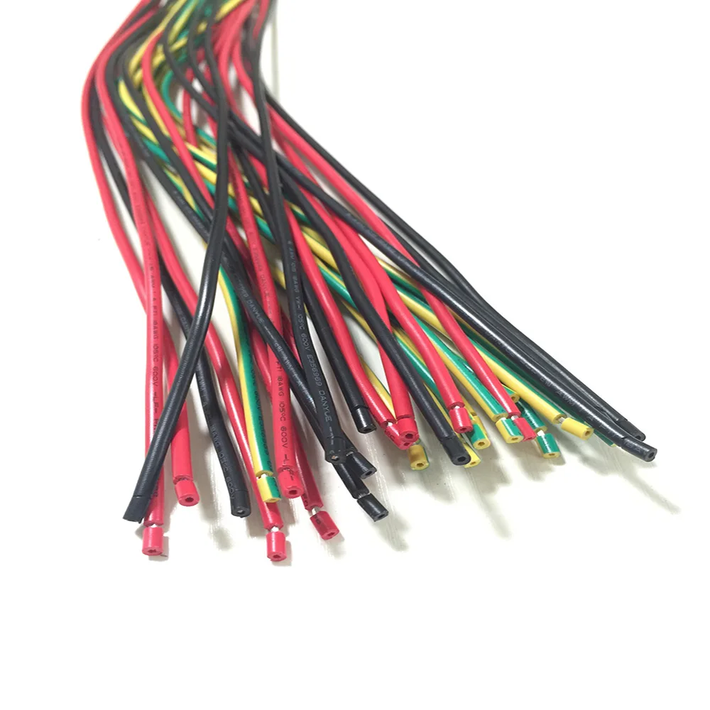 UL провод 18awg Электрический ПВХ кабель с 4,8 клеммный жгут для DIY автомобиля и розетки мото велосипед аксессуары для автомобиля
