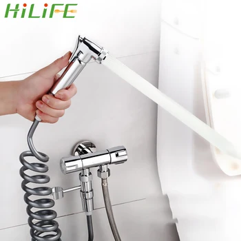 

HILIFE Self-Cleaning Handheld Shower Head Hand Bidet Faucet for Bathroom Hand Sprayer Portable Bidet Sprayer ABS