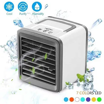 

Air Conditioner Air Cooler Mini Fan Portable Airconditioner For Room Home Air Cooling Desktop Usb Charging Air Conditioning Fan