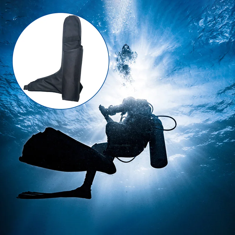 Black Diving Material Oxygen Bottle Bag Scuba Dive Cylinder Tank