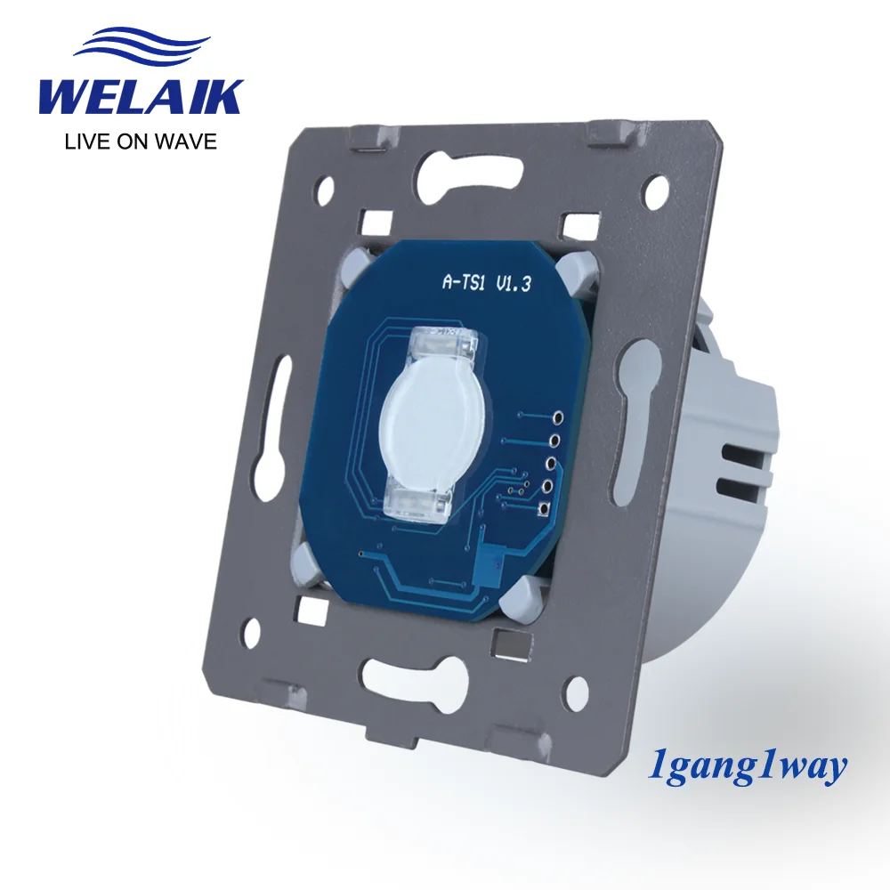 EU Single FireWire 1~1000W Cross 1Gang 1Way 2Way Smart LED Light Strip Switch Wall Touch Switch Module 220V 5A A911-A912 push tact switch,push button switch,button switch,wall light switches,surge switch