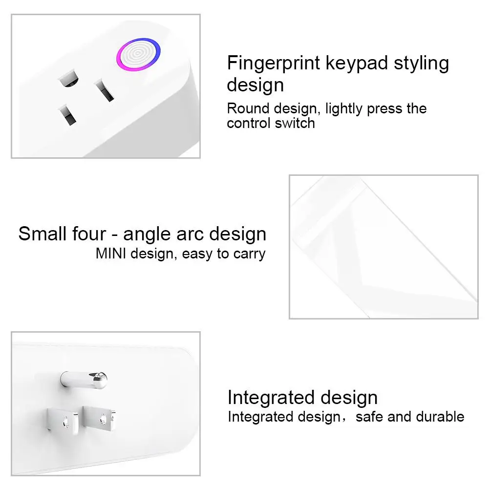 Для Google Home Amazon Alexa Smart plap умная розетка Голосовое управление синхронизация пульт дистанционного управления Умный дом жизнь 2 двойные розетки