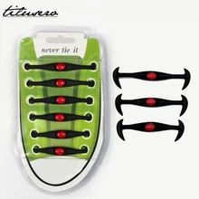 12 шт новые шнурки для бега без шнурков эластичные силиконовые шнурки для всех кроссовок подходят для шнурков обуви F005