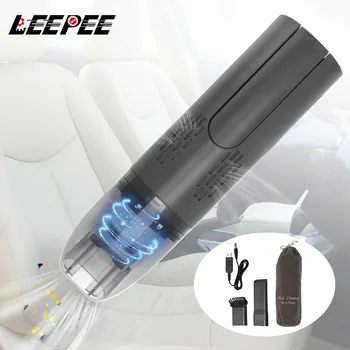 

Mini Car Vacuum Cleaner 75W Powerful High Suction Portable Vacuum Cleaning Handheld Auto Dry & Wet Dual-use Vacuum Cleaner