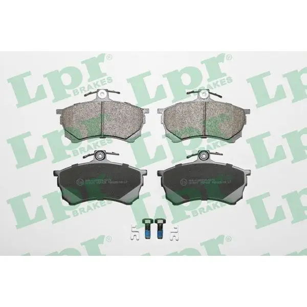 Колодки тормозные MITSUBISHI CARISMA 1.6-1.9D 95-06 передние LPR