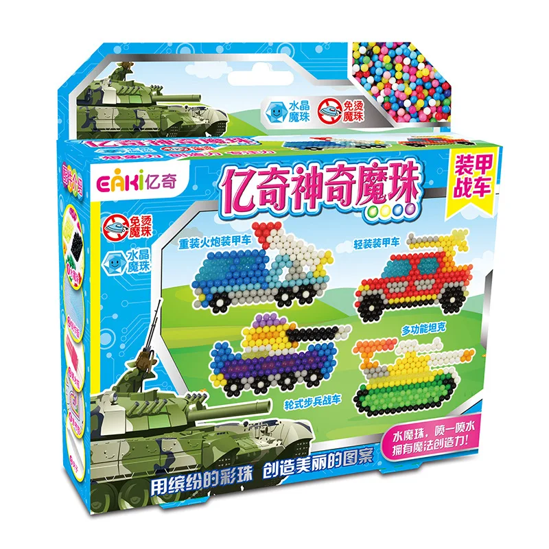 SWK1018 Подлинная Волшебная бусина EAKI DIY, животная тема, ручная головоломка, игрушка, Водный туман, липкая музыка, детские развивающие и креативные игрушки, детские игрушки - Цвет: SWK1018