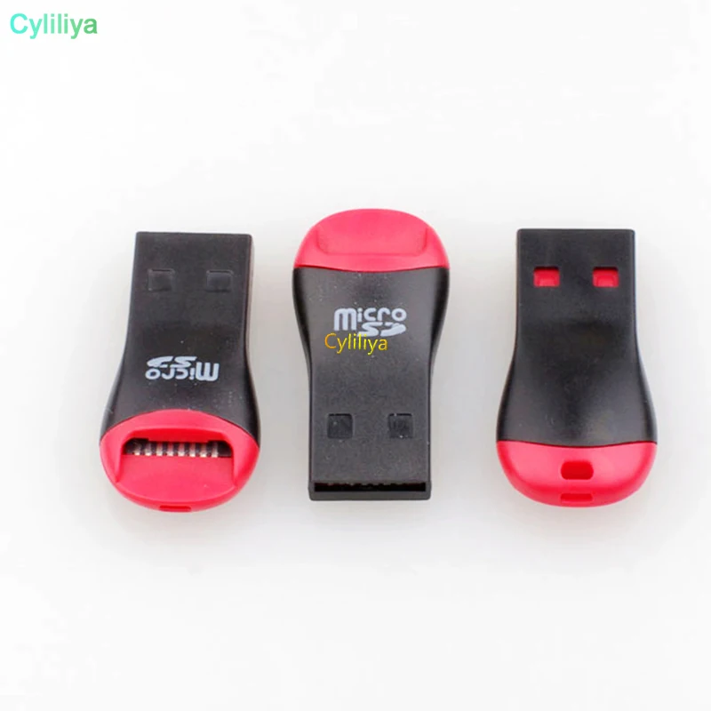 100 шт. свисток USB 2,0 t-flash считыватель карт памяти для MICRO SD карты SDHC SDXC TF