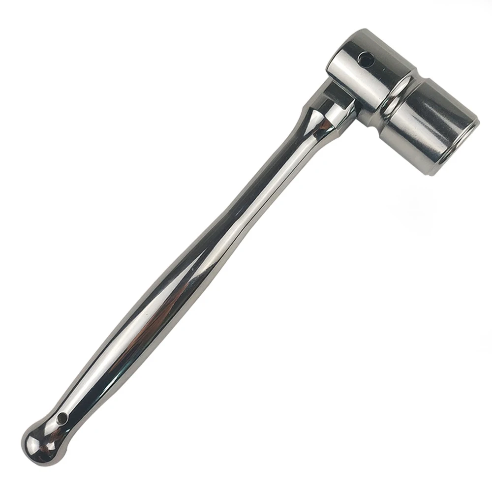 

Hand Tool 180 Degree Swivel 3/8'' Drive Spark Plug Socket Wrench Metric Socket Head Ratchet Spanner