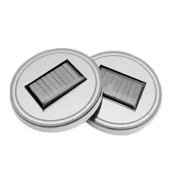 

Universal Solar LED Car Cup Holder Mat Anti Slip Waterproof Pad Bottle Drinks Coaster Atmosphere Lamp for Car SUV Truck