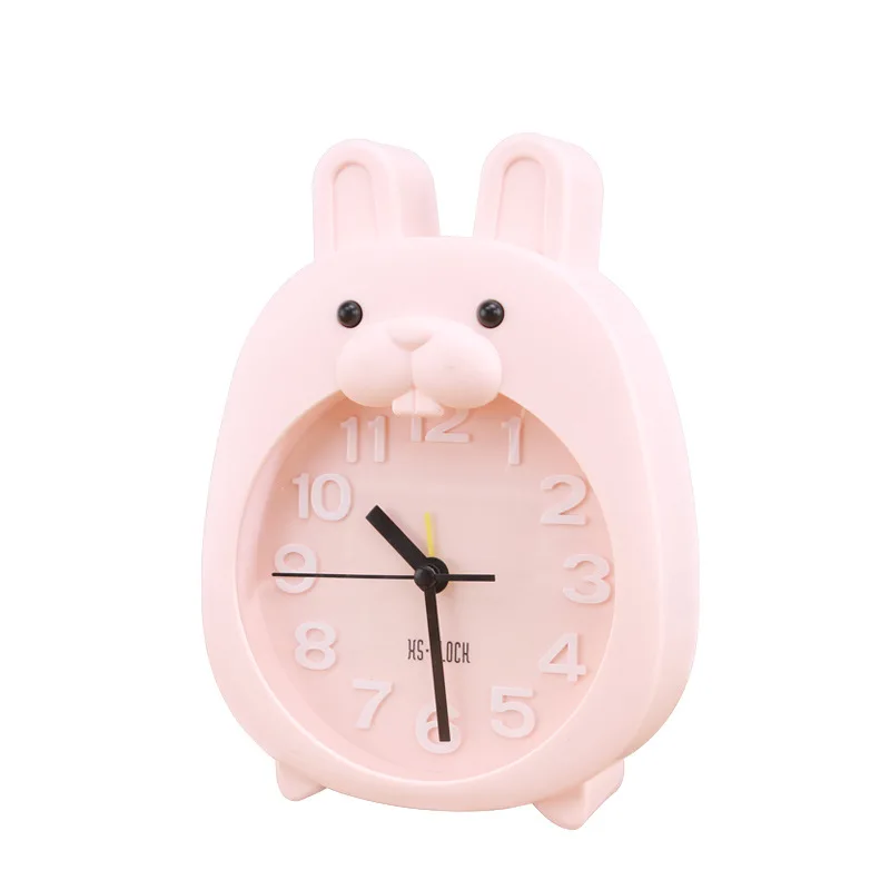 

Alarm Clock Desk Clock Creative Cute Cartoon Clock Student Clock For Kids Home Decoration Nice Gift For Children Plastic Clock