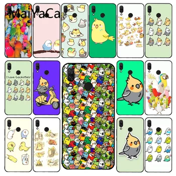 

Maiyaca Chubby Cockatiel Phone Case for Xiaomi Redmi4X 6A S2 Go Redmi 5 5Plus Note4 Note5 7 Note6Pro