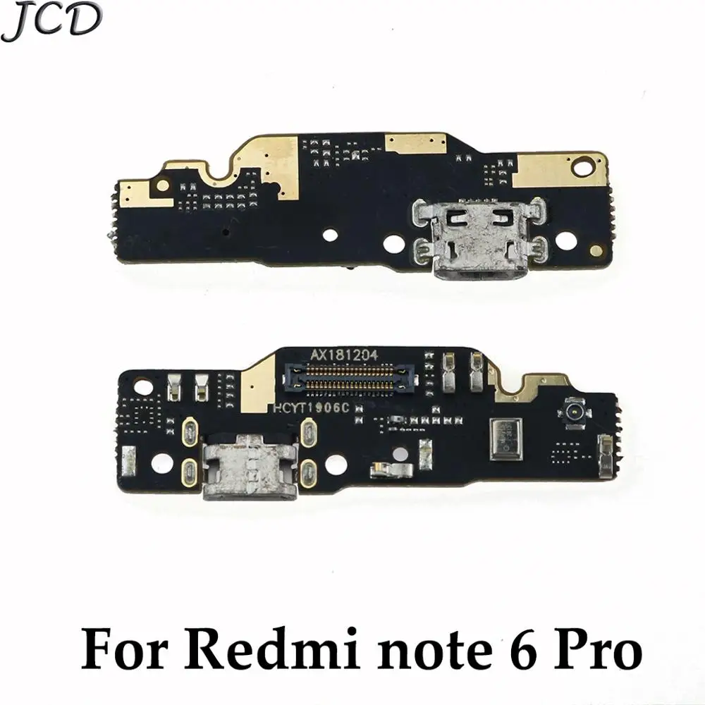 JCD для Xiaomi Redmi Note 4X 5A 5 Plus 6 S2 7 note Pro микрофонный модуль + USB зарядный порт плата гибкий