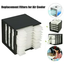 Para arctic ventilador frio ventilador de ar condicionado filtro substituição mini umidificador refrigerador de ar espaço grande vento para escritório em casa