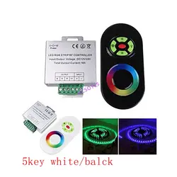 DC 12 V-24 V GT666 Беспроводной RF переключатель сенсорной панели RGB пульт дистанционного управления 18A RGB контроллер для 3528 5050 RGB Светодиодные ленты