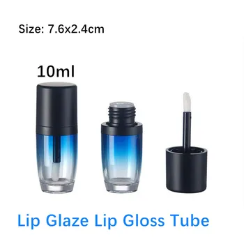 

1/3/5Pcs 10ML Frosted Gradient Lip Glaze Tube Lip Gloss Empty Sample Tube Plastic Make Up Containers Travel Portable Accessories