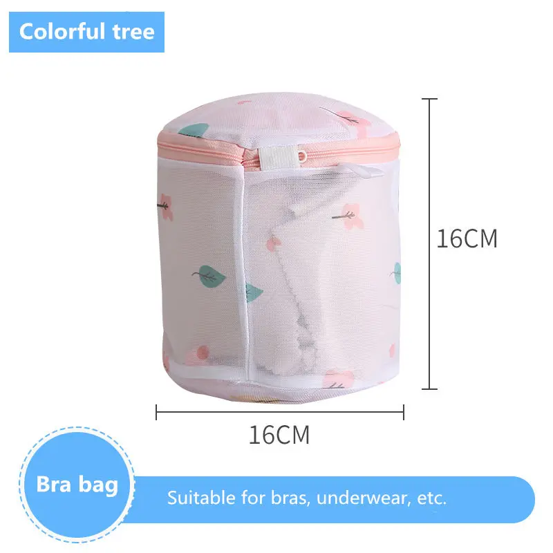 6 Sizes Polyester Laundry Wash Bag Organizer for Underwear Clothes Bra Wash Pouch Washing Machine Bag Household Laundry Products foldable laundry basket