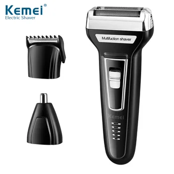 

KM-6559 Multifunctional USB Rechargeable Adult Electric Shaver Electric Clipper Hair Clipper Razor
