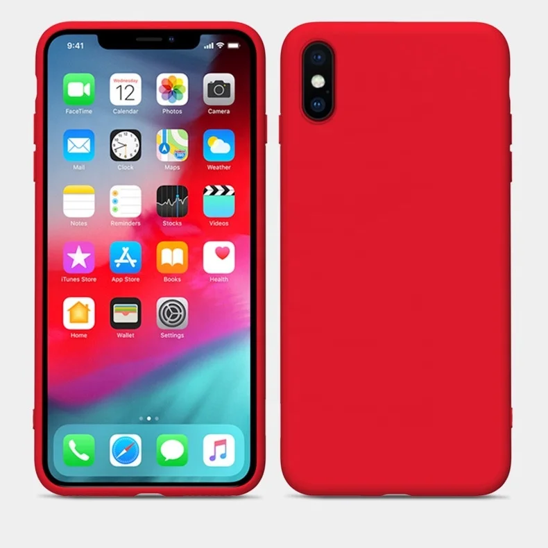 Горячая жидкий силиконовый чехол для мобильного телефона для iPhone 11 Pro Max чехол
