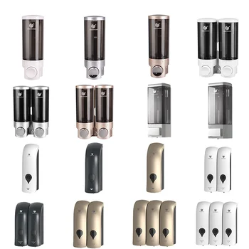 

20 Kinds Soap Dispenser Three Color Double Soap Dispenser Hand Liquid Soap Dispenser Home Hotel Solid Bathroom Washroom Box