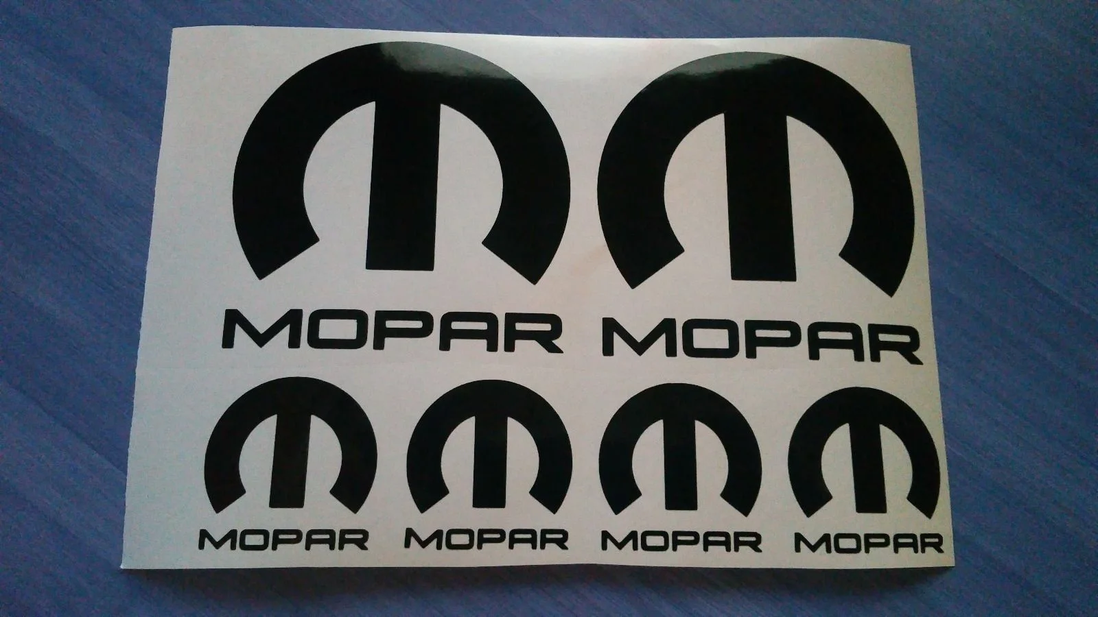 Для MOPAR Dodge Chrysler логотипы марок машин/наклейки на ногти-6 всего несколько цветов |