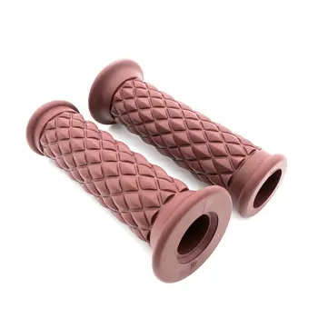 

2PCS Multicolor Retro Motorcycle Modification Handlebar Sleeve Handlebar Rubber General Diamond Motorcycle Accessories