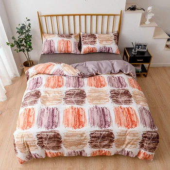 

Ink Doodle Pattern Beddings and Bed Set Single Full Queen Duvet Cover Pillowcase Set Reactive Printing King Size Bed LInens