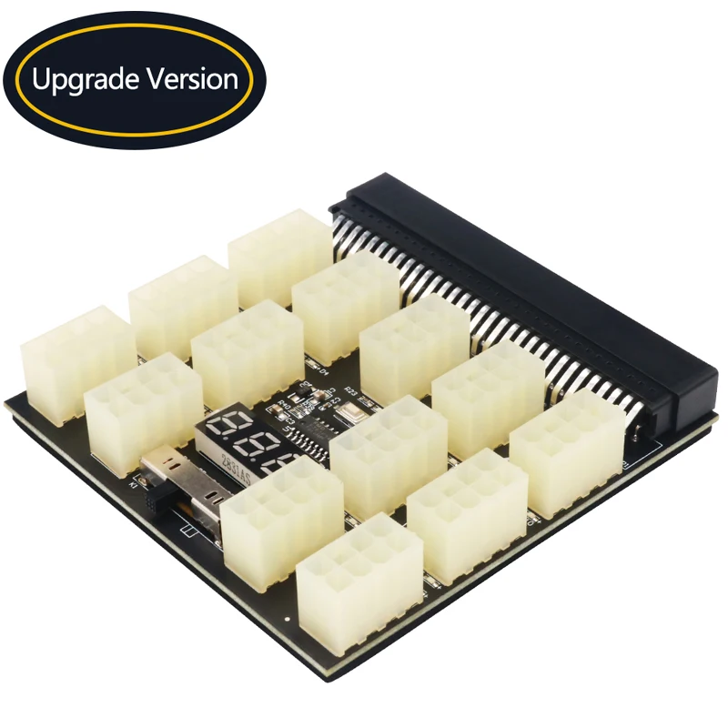 12V Power Board for HP 1200W/750W PSU - ATX 8Pin Breakout Board for Server GPU BTC Bitcoin Miner Mining Description Image.This Product Can Be Found With The Tag Names Computer Cables Connecting, Computer Peripherals, PC Hardware Cables Adapters, Power adapter