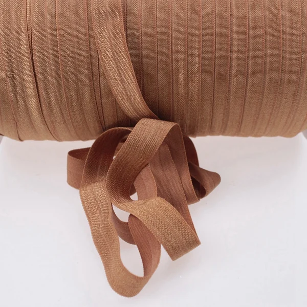 5/" 15 мм твердая эластичная лента сгибается над эластичной лентой многоцелевой спандекс Лента кружевная ткань для шитья лента аксессуар для одежды - Цвет: FOE015-845