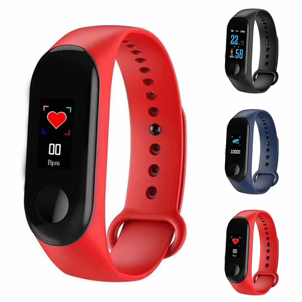 

Color Screen Bluetooth 4.0 Smart Bracelet Watch Waterproof Multi-faceted Body Monitoring Call Reminder Anti-lost Tracking Watch